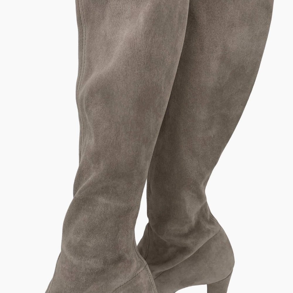 Stuart Weitzman Gray Suede Highland‎ Boot - Picture 8 of 14